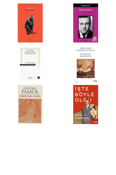 TÜRKİYE İŞ BANKASI KÜLTÜR YAYINLARI Ben Robot: Bilimkurgu Klasikleri... +5 Kitap