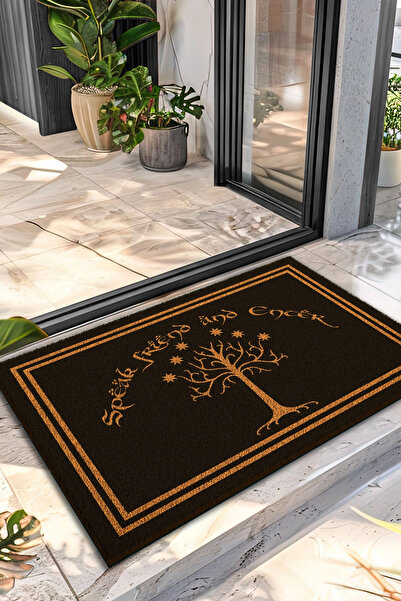 Decovetro The Lord of the Rings Gondor Tree Patterned Door Mat 40 X 60 cm