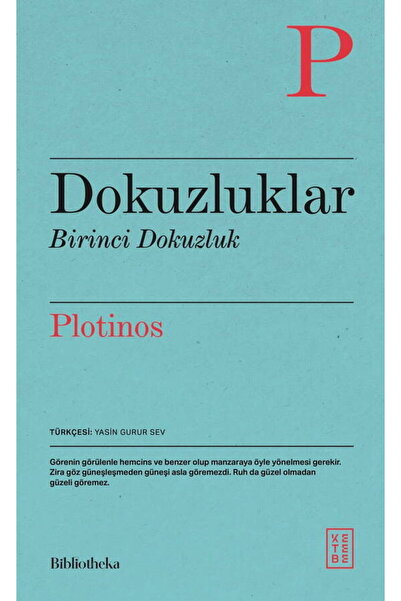 Ketebe Dokuzluklar Plotinos