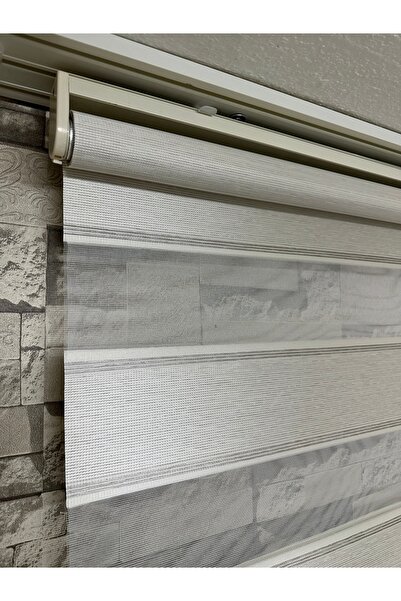 PERDECİNİZ DESENLİ ZEBRA PERDE ALÜMİNYUM KASA İMALATTAN SATIŞ EnxBoy (Etek Düz)