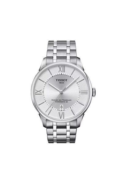TISSOT Мъжки часовник, Tissot, Chemin des Tourelles Powermatic 80 T099407110380