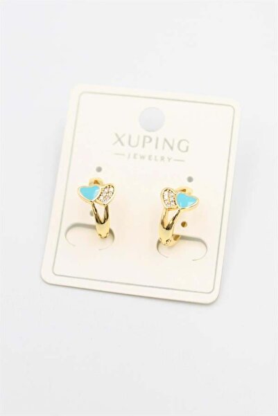 MENESSA Heart Earrings - Gold