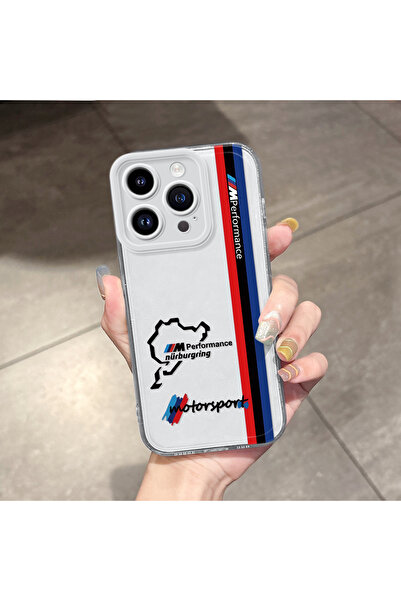 Hontinga حافظة هاتف من السيليكون الناعم بنمط BMW متوافقة مع iPhone 14 Pro مع ...