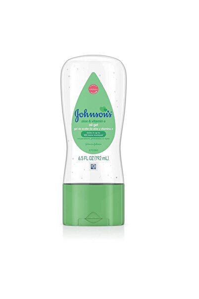 Johnson & Johnson Johnson's Baby Gel Oil with Aloe & Vitamin E, 6.5 Ounces (P...