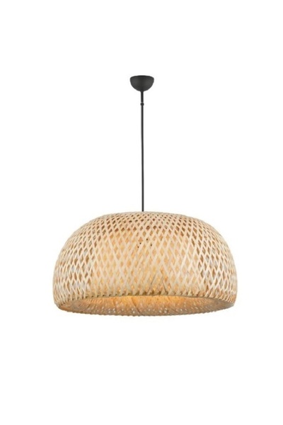 Luxira Aydınlatma Luxira Alice 40 cm Sarkıt Bambu,İskandinav,Bohem,Modern Ayd...