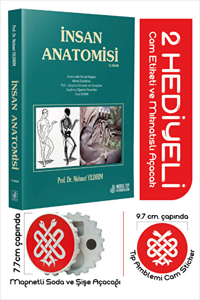 Nobel Tıp Kitabevleri İnsan Anatomisi Mehmet Yıldırım Sağlık Bilimleri Sağlık...