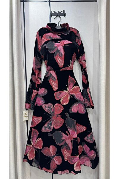 styleekone Butterfly floral dress