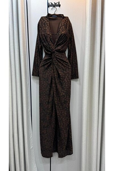 styleekone Long wrap dress