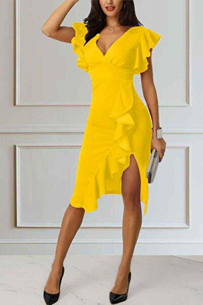 Chanttal Stylish, flounced dress