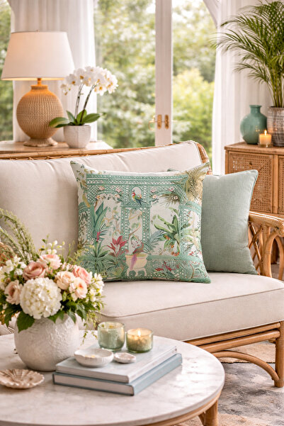 Evdek غطاء وسادة مطبوع على الوجهين 6EBD46