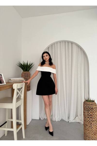 EtikaOnline Perla noire kadın mini elbise
