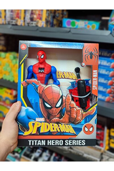 VARDEM OYUNCAK سلسلة مارفل سبايدر مان تيتان هيرو - شخصية متحركة بحجم عملاق