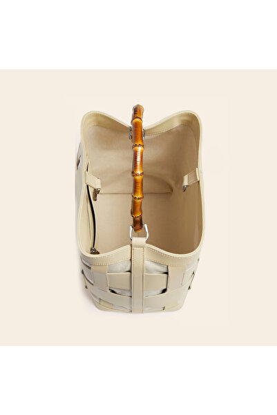 Guess Guess, Aida, Текстилна чанта, Кремава, HWAIDWL2301