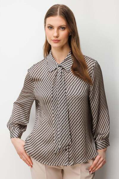 Mi Pret a Porter Mi Uzun Kollu Kravatlı Gömlek