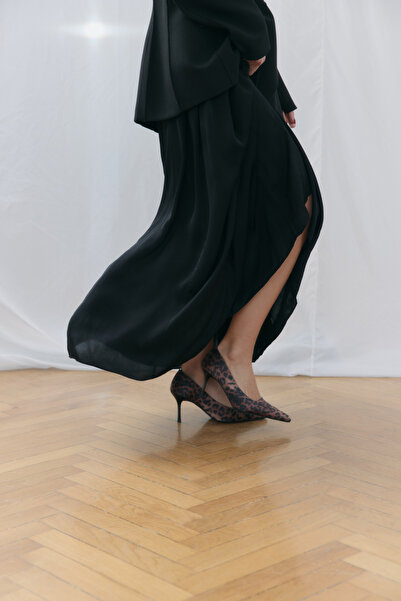 LUTVELIZADE Γόβες με τακούνι 2602 - Δερμάτινες γόβες με μυτερή μύτη Stiletto ...