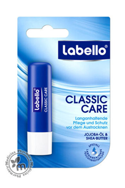 LABELLO 24H Moisturizing Strawberry Shine Red Tinted Lip Balm with Shea Butte...