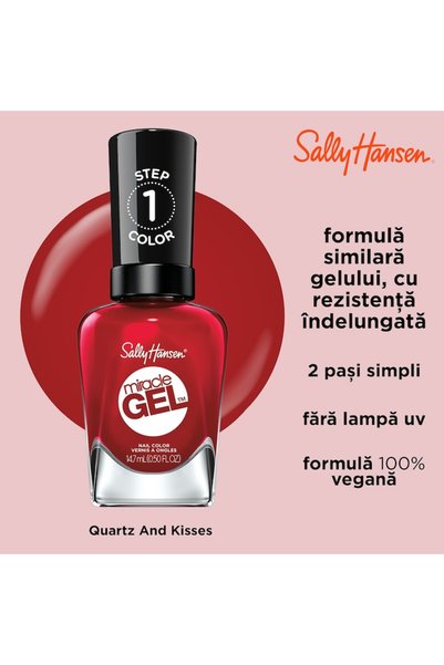 Sally Hansen Oja Gel Miracle Rhapsody Red