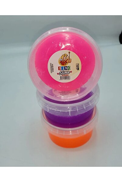 Sino SLM-0013 NEON YUVARLAK SLİME 5 ADET