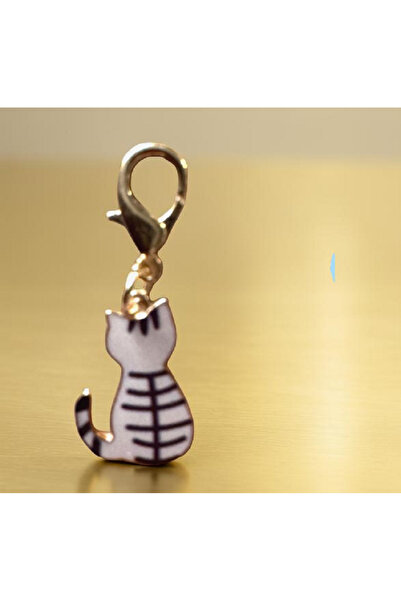 TChic Mini Cat Zipper Ornament Charm Wallet Bag Ornament