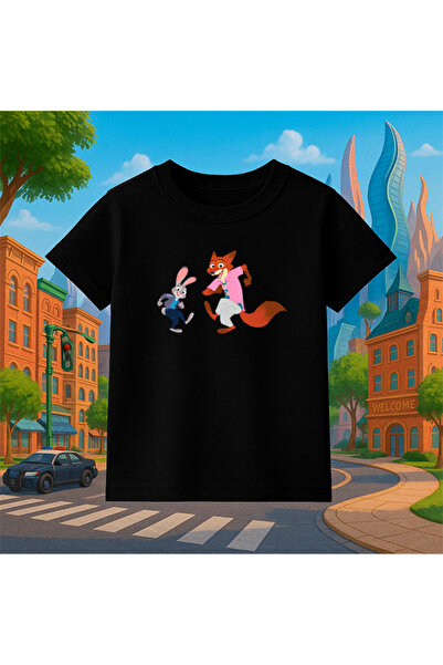 genosha Children's Tshirt 100% Cotton Popular Cartoon Character Patterned Tre...