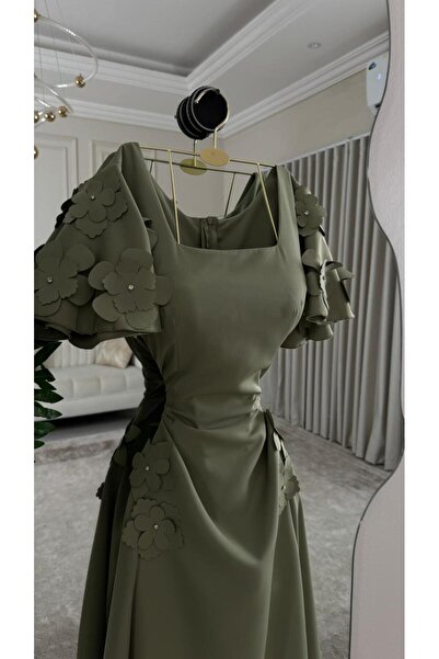 alweshah alahmar crinkle dress