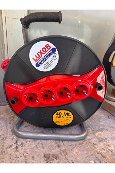 Luxor makaralı kablo 3*2,5 -40 metre