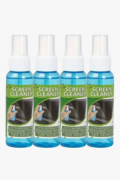 M SMART مجموعة من 4 منظفات شاشة بيضاء للهواتف المحمولة وأجهزة الكمبيوتر المحمولة