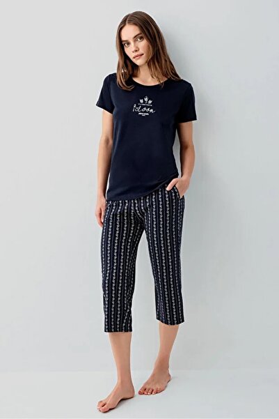 YUYİ P I E R R E C a R D I N 50% Modal 50% Cotton Crewneck Short Sleeve Women...