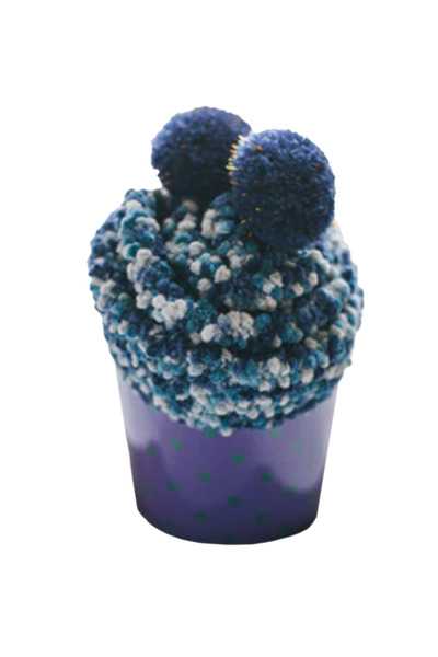 EFAYN.RO Women's socks, warm, soft, muffin pattern, with tassels, size 36-42,...