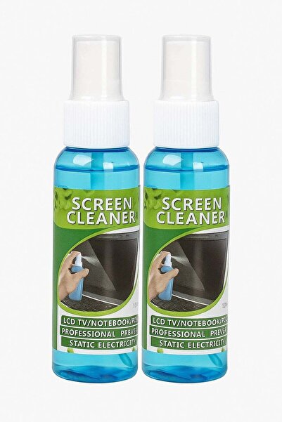 M SMART مجموعة من قطعتين - منظف شاشة أبيض للهاتف والكمبيوتر المحمول