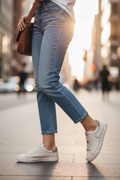 U.S. Polo Assn. Women's Beige Canvas Shoes - Casual Sports Sneaker - Comforta...