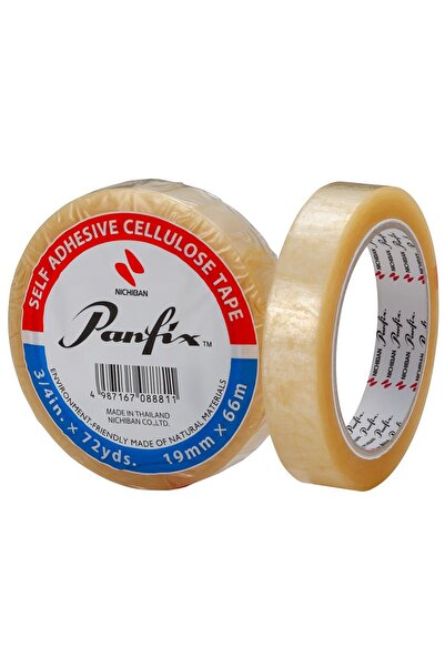 Panfix 19 mm X 66 Meters Cellophane Tape 8-Pack Tin Box