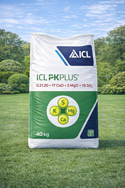 ICL PKPLUS 0-21-20+15SO3+17CaO+2MgO Kontrollü Yavaş Salınımlı Çim Ve Bitki Gü...