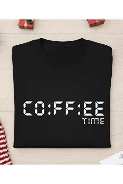 ASELİNDA Μπλουζάκι Unisex, Casual T-shirt με αριθμητικό γραφικό τύπωμα χρόνου