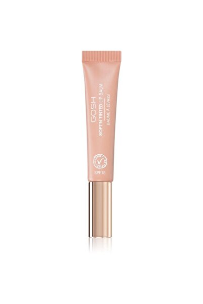 GOSH Gosh, Soft'n Tinted, Vegan, ημιδιαφανές, Lip Balm, 002, Nougat, SPF 15, ...