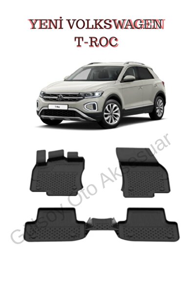 Sahler Yeni Volkswagen T-roc 4.5d Havuzlu Paspas 2026