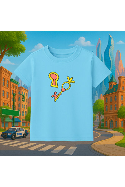 genosha Children's Tshirt 100% Cotton Popular Cartoon Character Patterned Tre...
