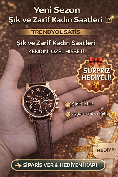 HAYATINIZI KOLAYLAŞTIRIN Zamansız Şıklık: Kadın Saat Modelleri