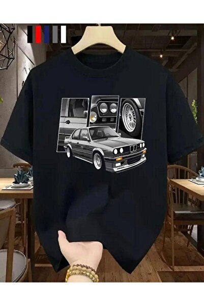 LELVANİ Ανδρικό μπλουζάκι με στάμπα αυτοκινήτου