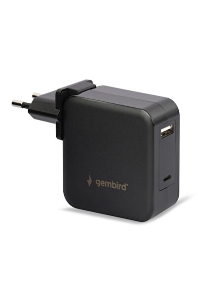 Gembird Încărcător universal pentru laptop, USB-C, USB-A, 60W