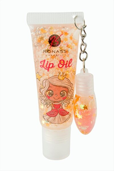 OSENSE مرطب الشفاه روناسي على شكل سلسلة مفاتيح على شكل قلب