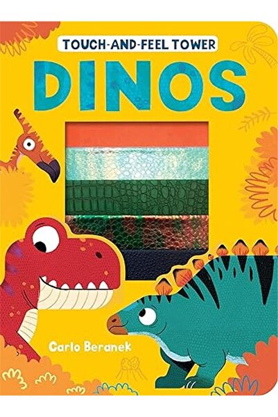 Little Tiger Press برج الديناصورات للمس والشعور بهم