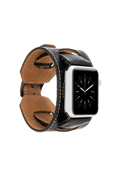 PLM Watch compatible leather strap 42-44-45mm cuff rst1