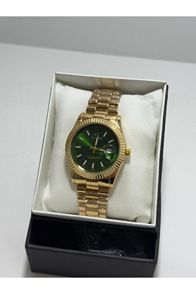 Show Time ŞIK GÖRÜNÜM ALTIN DETAYLI METAL KORDON KOL SAATİ