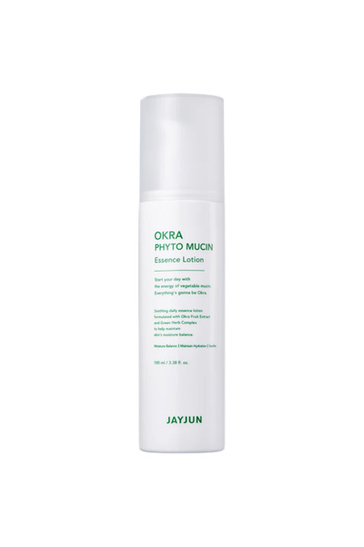 Jayjun - Loțiune Okra Phyto Mucin Essence, loțiune facială ușoară 100 ml