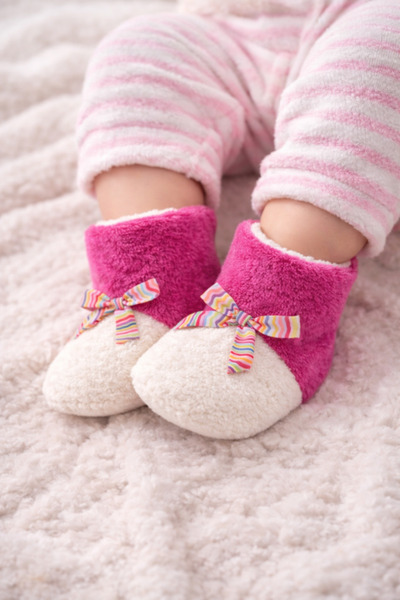 pufien Зимни ботушки, плюшени ботушки с мече, подплатени с полар, удобни и с ...