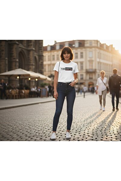 JustBS Printed Relaxed Fit T-Shirt