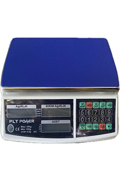 PLT POWER 30KG/0.5GR Hassas Sayım Terazisi