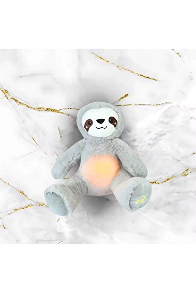 onestophube Nefes Alan Uyku Arkadaşı Peluş Ayıcık Işıklı Müzikli 35 CM