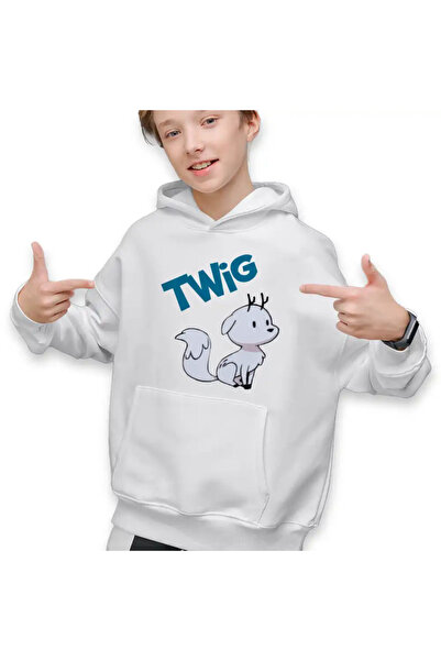 OEM Hanorac Copii Baieti Hilda Twig Vulpe Alba Trolberg